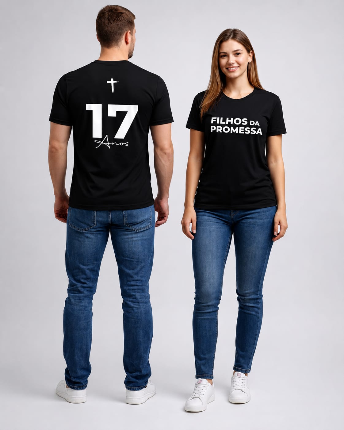 Camiseta Tradicional Adulto 17 Anos